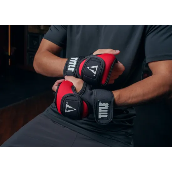 Утяжелители для рук TITLE Boxing Deluxe Weighted Gloves 2.0