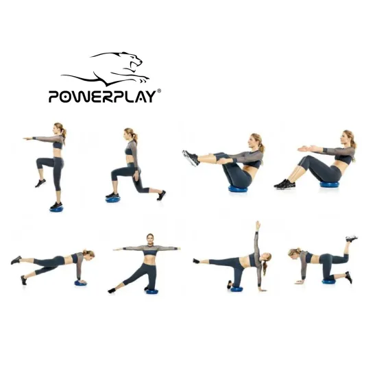 Балансировочная массажная подушка PowerPlay 4009 Синяя
