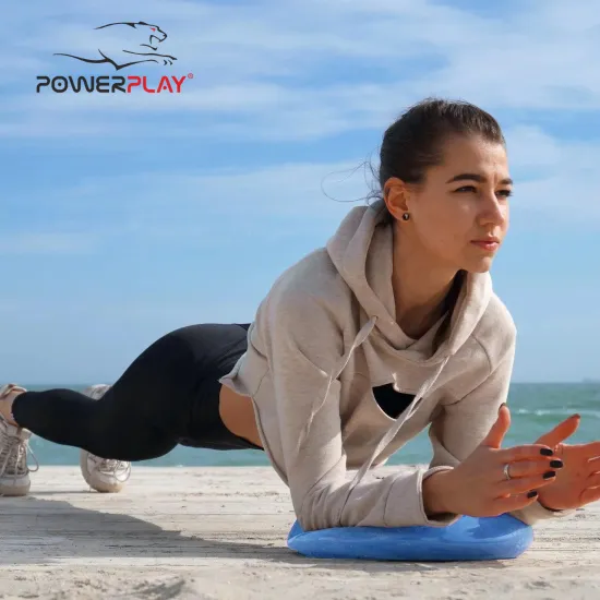 Балансировочная массажная подушка PowerPlay 4009 Синяя