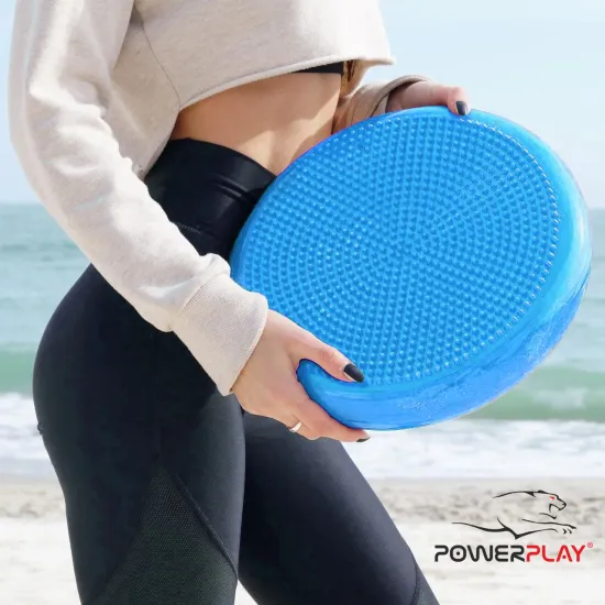 Балансировочная массажная подушка PowerPlay 4009 Синяя