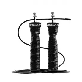 Скакалка скоростная на подшипниках PowerPlay 4208 Черная-300см