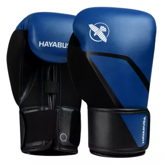 Боксерские перчатки Hayabusa E1 Boxing Gloves Blue-10