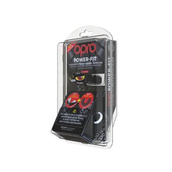 Капа OPRO Power-Fit Hi-Tech Self-Fitting Aggression-Eyes (art002270003) Доросла