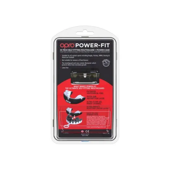 Капа OPRO Power-Fit Hi-Tech Self-Fitting Aggression-Eyes (art002270003) Доросла