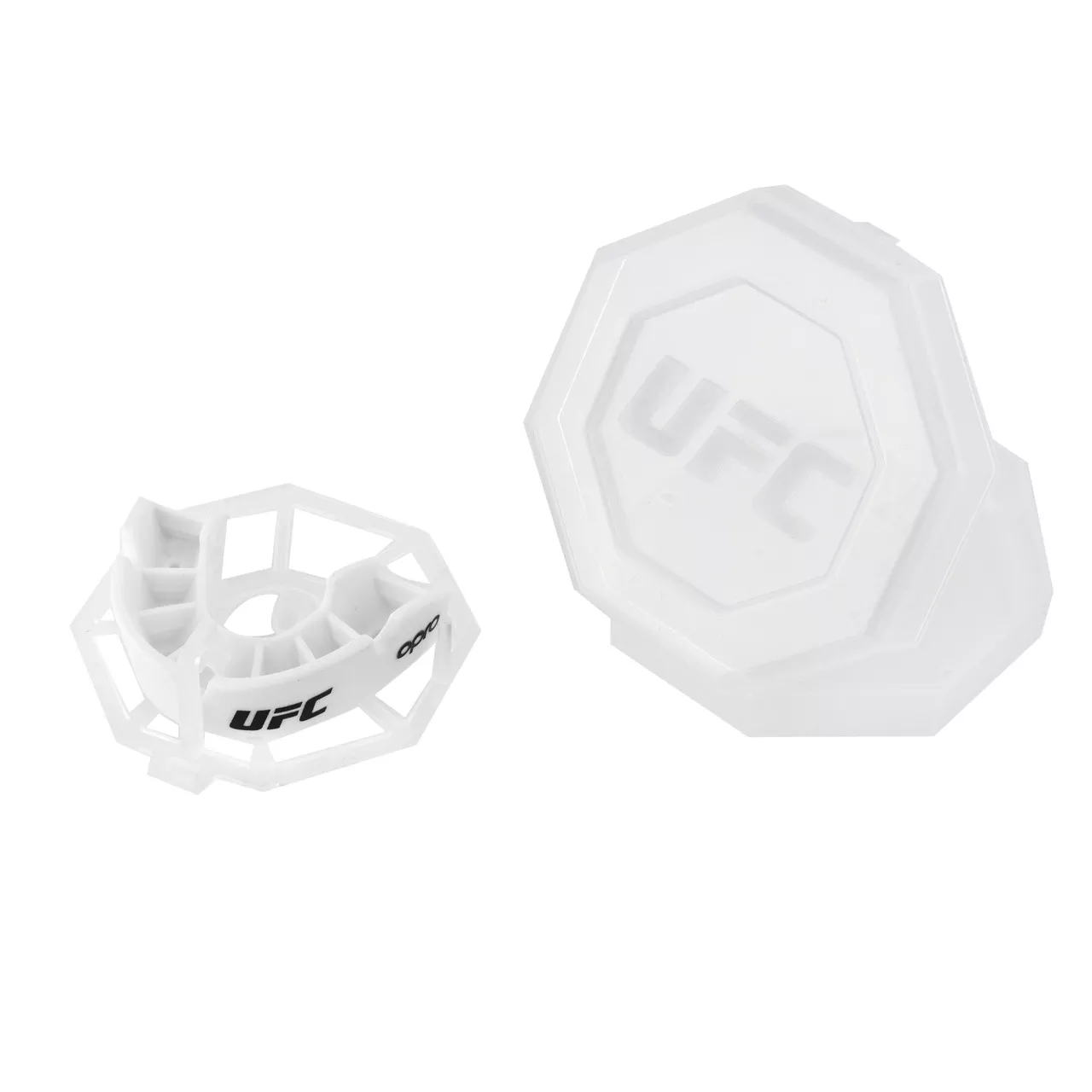 Капа OPRO Bronze UFC Hologram White (art.002258002)-взрослая