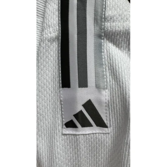 Кимоно для дзюдо Adidas серии Club J350Р с полосами серый градиэнт-130
