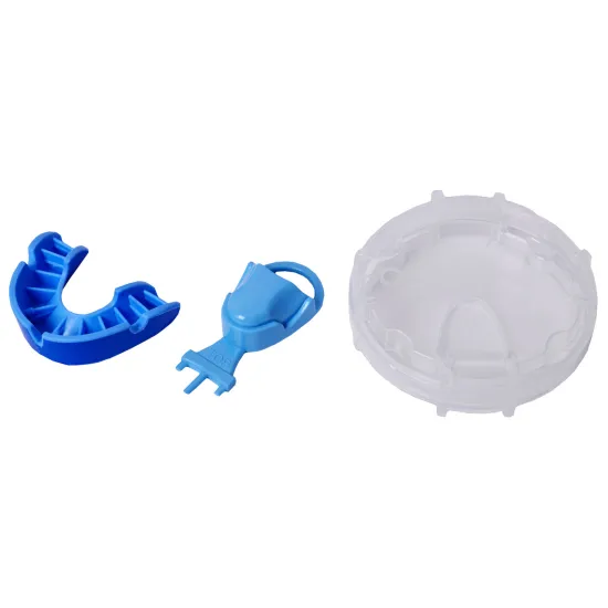 Капа OPRO Silver Blue/Light Blue (art.002189002)