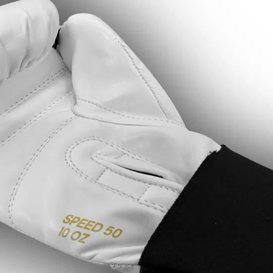 Боксерские перчатки Adidas Speed ​​50 Белые-8 унций