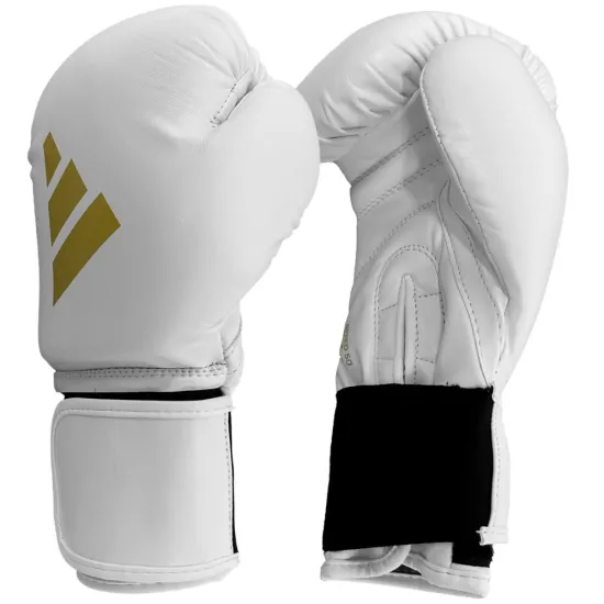 Боксерские перчатки Adidas Speed ​​50 Белые-8 унций