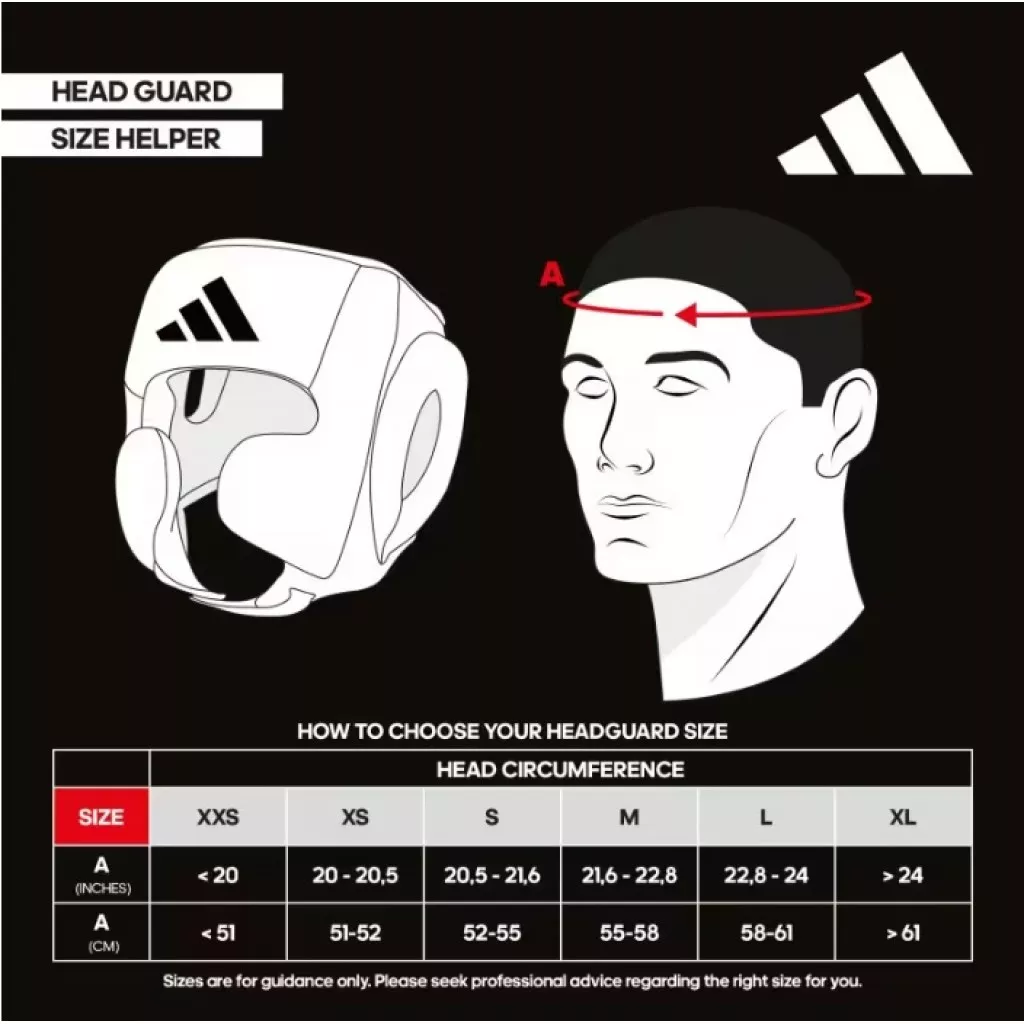 Шлем боксерский Adidas Super Pro Black/White-M