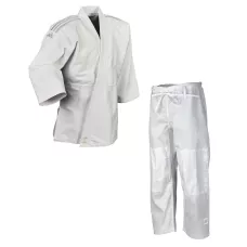 Кимоно для дзюдо Adidas серии Club J350P с серебряными полосами-130