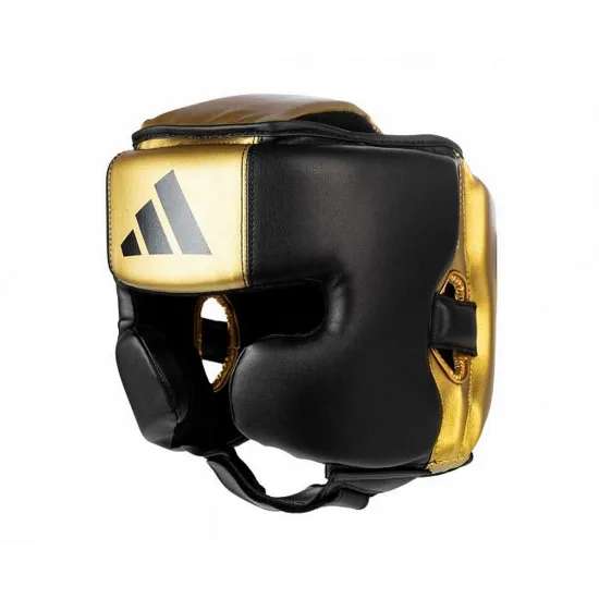 Шлем боксерский Adidas Speed Pro Black/Gold-M