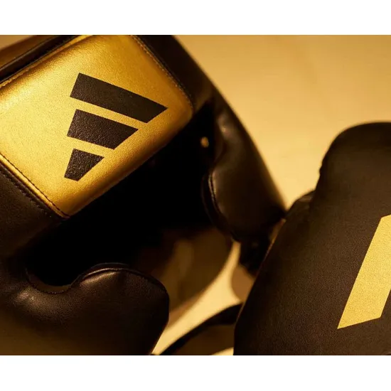 Шлем боксерский Adidas Speed Pro Black/Gold-M