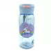 Пляшка для води CASNO 400 мл KXN-1195 Бузкова (Єдиноріг) з соломинкою