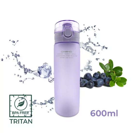 Бутылка для воды CASNO 650 мл KXN-1157 Tritan Фиолетовая