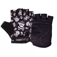 Велоперчатки детские PowerPlay 5454 Череп M