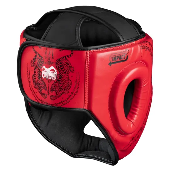Боксерський шолом Phantom Muay Thai Full Face Red