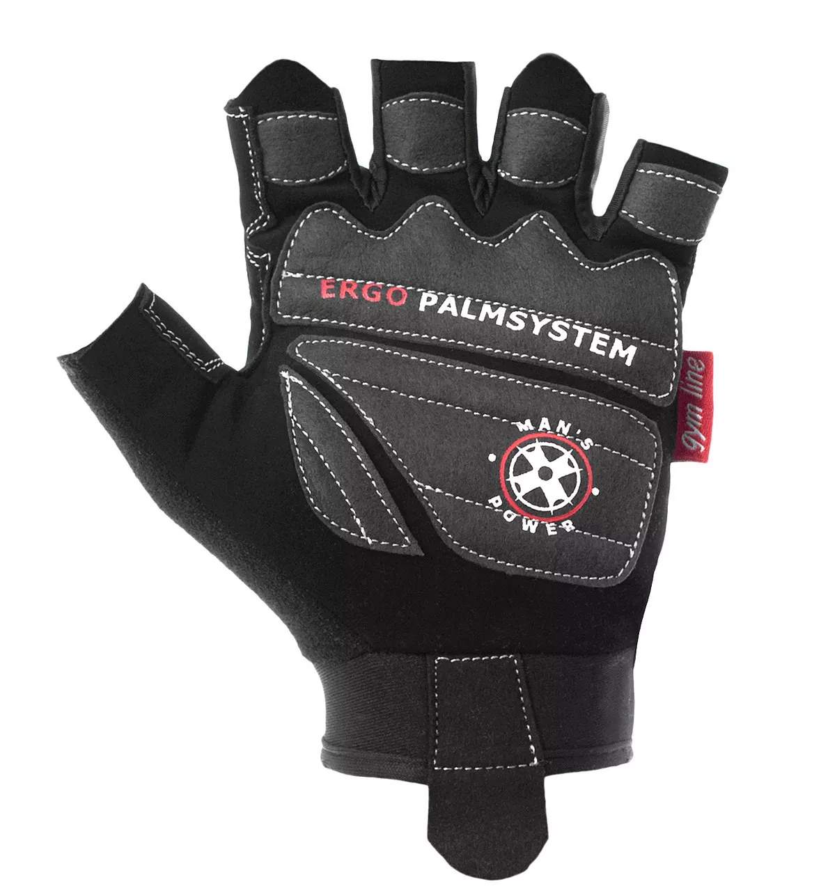 Перчатки для фитнеса и тяжелой атлетики Power System Man’s Power PS-2580 Black XS