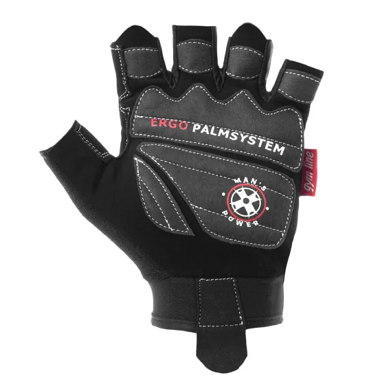 Рукавички для фітнесу та важкої атлетики Power System Man's Power PS-2580 Black XS
