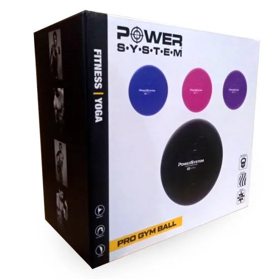 М'яч для фітнесу та гімнастики Power System PS-4011 55см Purple