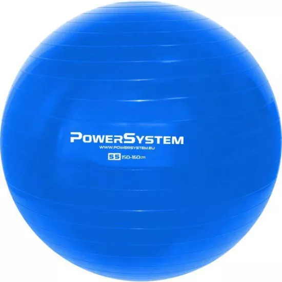 Мяч для фитнеса и гимнастики Power System PS-4011 55cm Blue