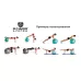 Мяч для фитнеса и гимнастики Power System PS-4011 55cm Blue