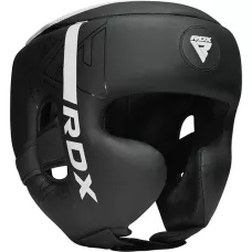 Боксерський шолом RDX F6 KARA Matte  WHITE-M