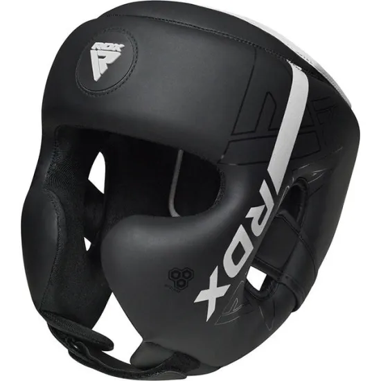 Боксерский шлем RDX F6 KARA Matte WHITE-M