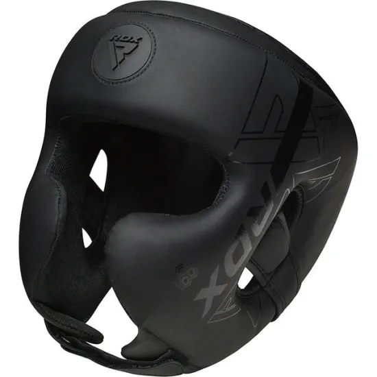 Боксерський шолом RDX F6 KARA Matte Black S