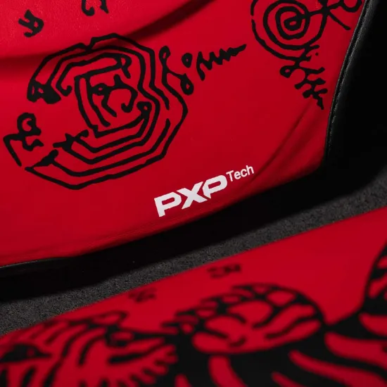 Защита голени и стопы Phantom Muay Thai Red S/M