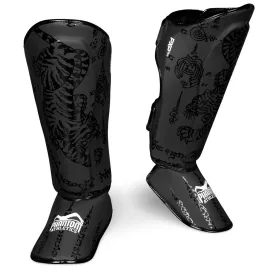 Захист гомілки та стопи Phantom Muay Thai Black S/M