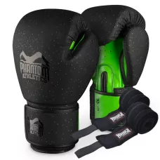 Боксерские перчатки Phantom Galaxy Black 12 унций (Бинты 4м. в подарок)