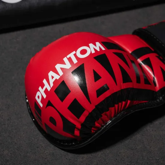 Перчатки для ММА Phantom APEX Red S/M (капа в подарунок)