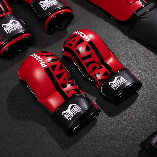Перчатки для ММА Phantom APEX Red S/M (капа в подарунок)