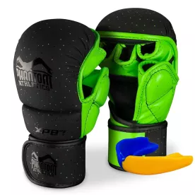 Перчатки для ММА Phantom Galaxy Black S/M (капа в подарок)