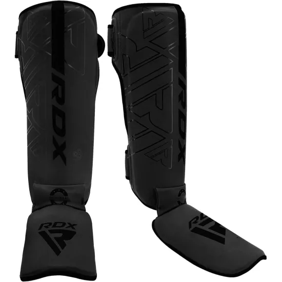 Защита голени и стопы RDX F6 KARA Shin Instep Guards Black M