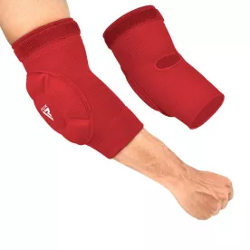 Наколінники спортивні RDX Hosiery Elbow Foam Red/White S-2шт