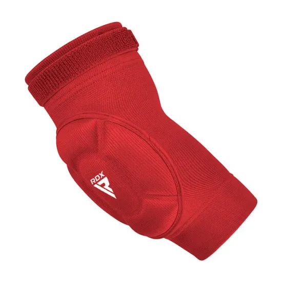 Наколінники спортивні RDX Hosiery Elbow Foam Red/White S-2шт