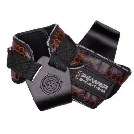 Гаки для тяги на зап'ястя Power System Hooks V2 PS-3360 Black/Red L