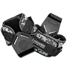 Гаки для тяги на зап'ястя Power System Hooks Camo PS-3370 Black/Grey XL