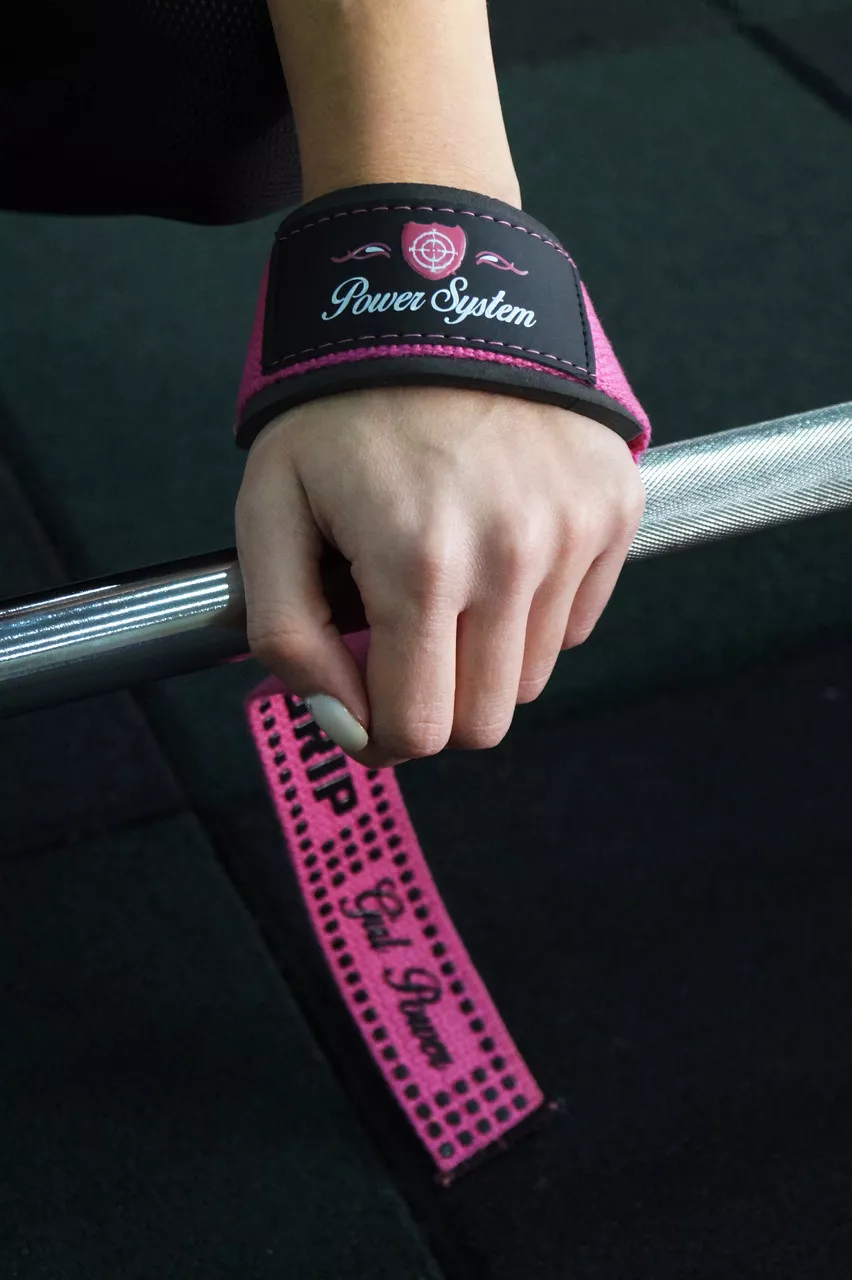 Лямки для тяги Power System G-Power Straps PS-3420 Pink