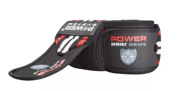 Кистові бинти Power System Wrist Wraps PS-3500 Red/Black