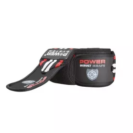 Кистові бинти Power System Wrist Wraps PS-3500 Red/Black