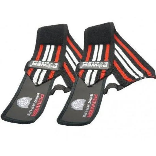 Кистові бинти Power System Wrist Wraps PS-3500 Red/Black