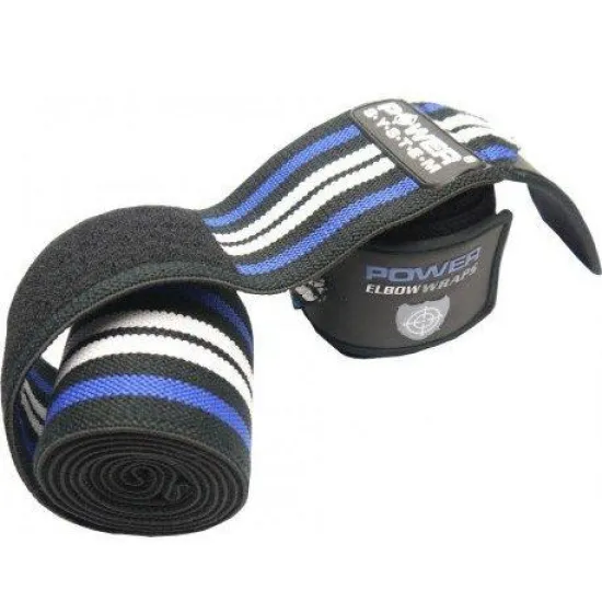 Бинты на колени Power System Knee Wraps PS-3700 Blue/Black