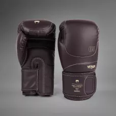 Боксерські рукавички Venum Impact Evo Boxing Gloves Chocolate-12 унцій