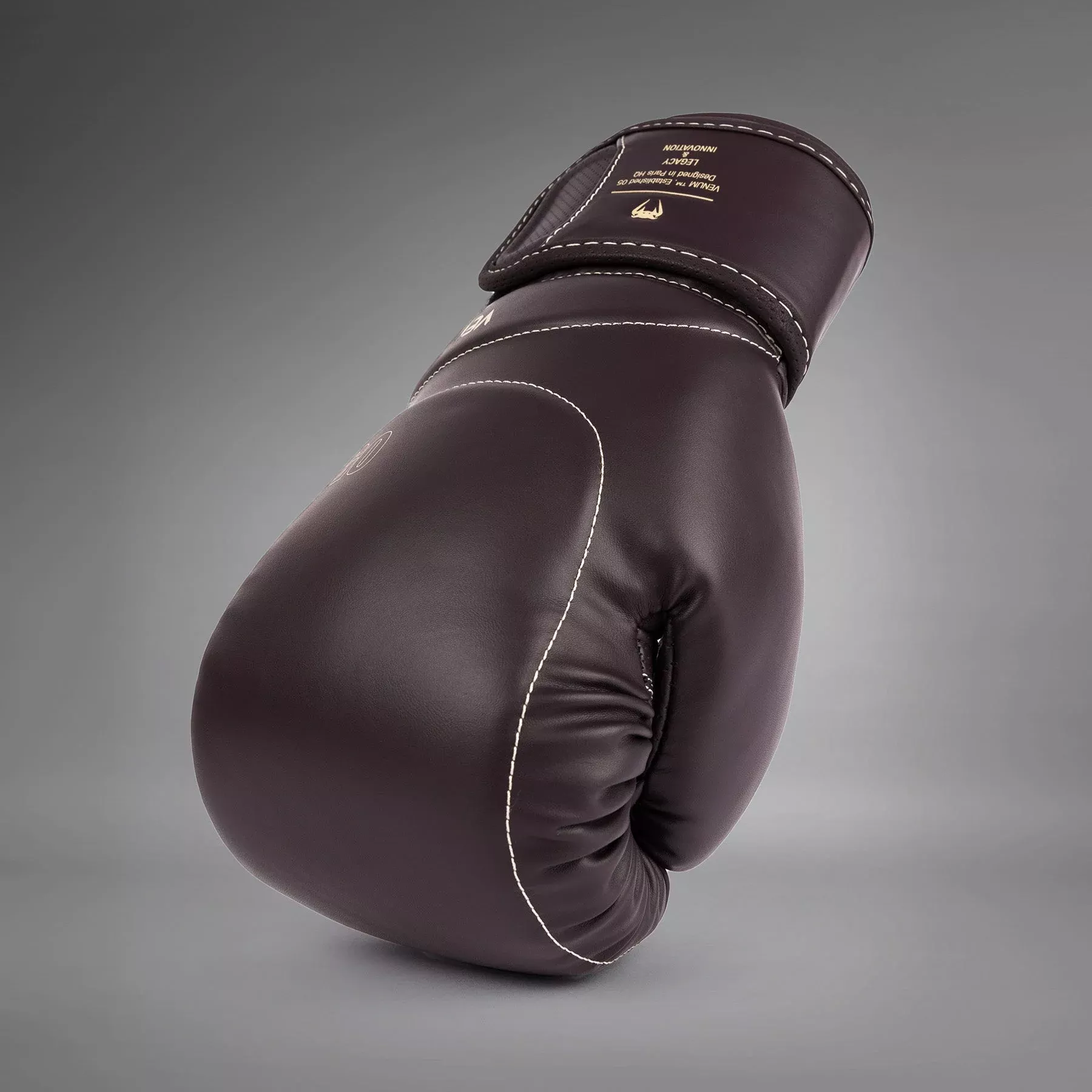 Боксерські рукавички Venum Impact Evo Boxing Gloves Chocolate-10 унцій