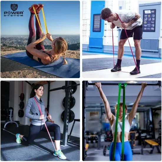 Гума для тренувань CrossFit Level 2 Orange PS-4052 (опір 10-35 кг)