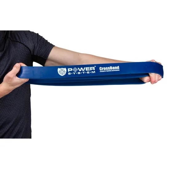 Резина для тренировок CrossFit Level 4 Blue PS-4054 (сопротивление 22-50 кг)