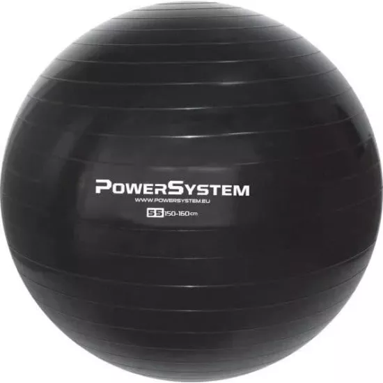 Мяч для фитнеса и гимнастики Power System PS-4011 55см Black